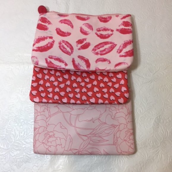 SET of THREE Ipsy Cosmetic Travel Makeup Pouch Bags - Picture 2 of 6